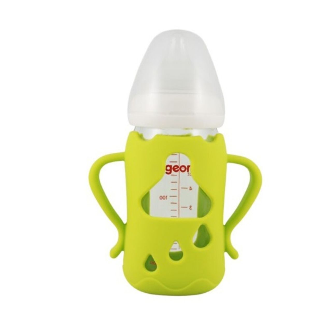 GENERICO - Funda protectora de silicona  Mamadera PIGEON SofTouch 160ml