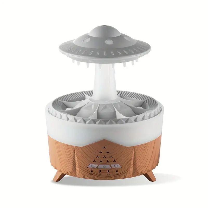 OEM - Difusor Humificador Relajante Hongo Gotas de Lluvia