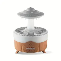 OEM - Difusor Humificador Relajante Hongo Gotas de Lluvia
