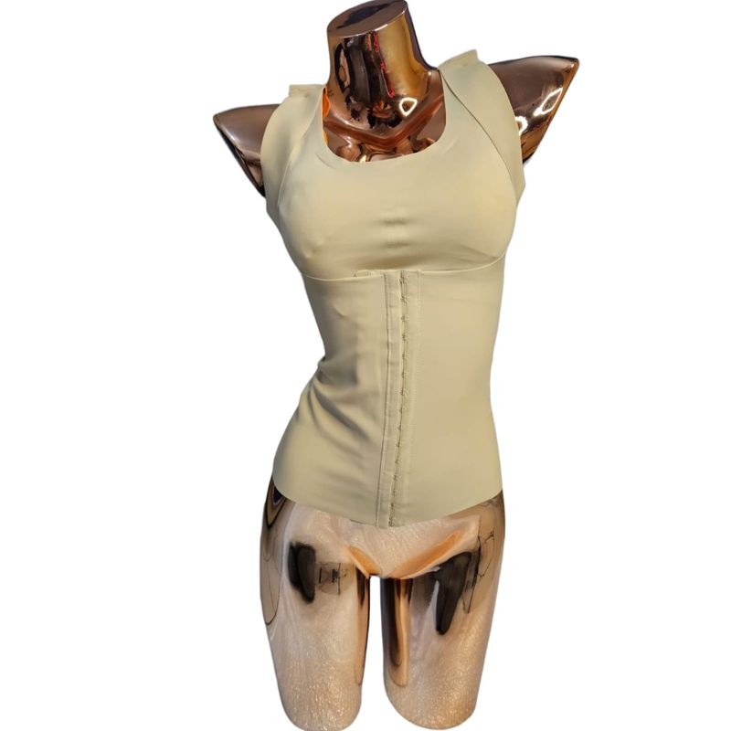 VICALLY FASHION - Faja Chaleco Reductor Sobre Busto De Compresión Alta