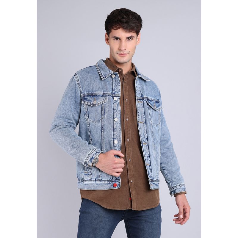 SOVIET - Chaqueta Denim con Sherpa Hombre Soviet SOVIET