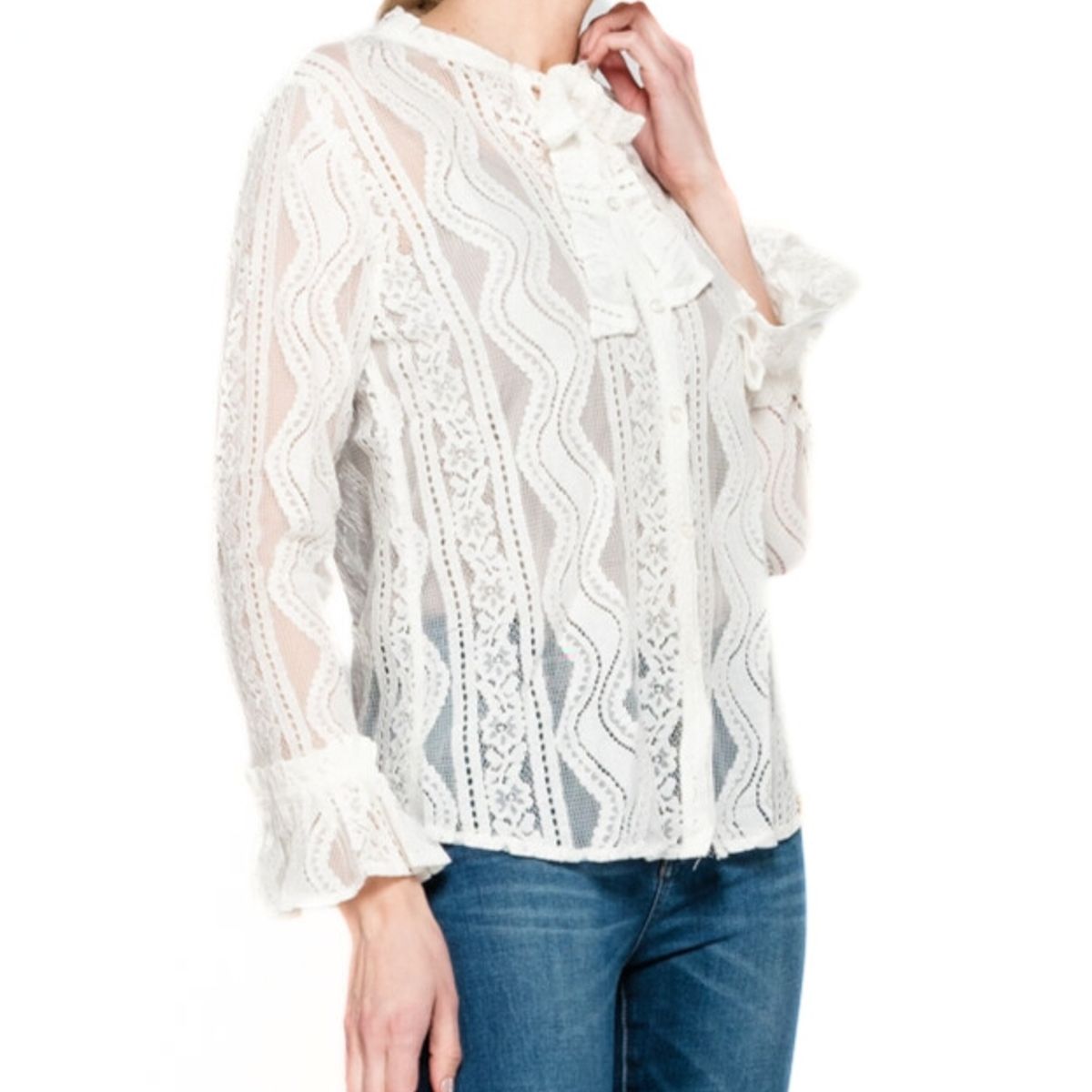 FBO ITALY - Blusa Encaje Fbo Italy
