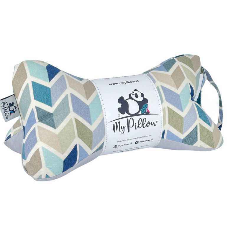 MY PILLOW - Cojin  Almohada My Pillow Mosaico  Celeste