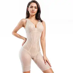 VICALLY FASHION - Faja Reductora Y Moldeadora Estilo Colombiana Con Encaje