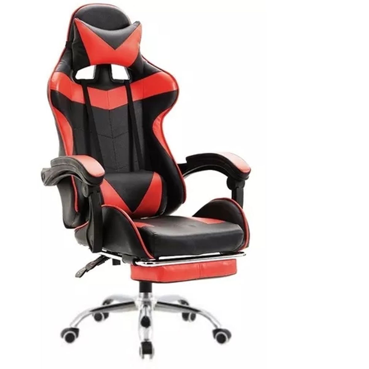 GENERICO - Silla Gamer Semi Profesional Con Reposa Pies