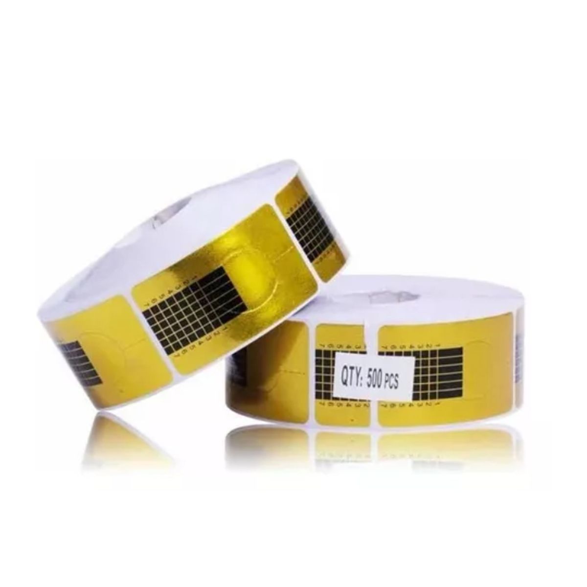 GENERICO - Moldes Para Realizar Uñas Acrilicas Y Gel 500 Unidades.