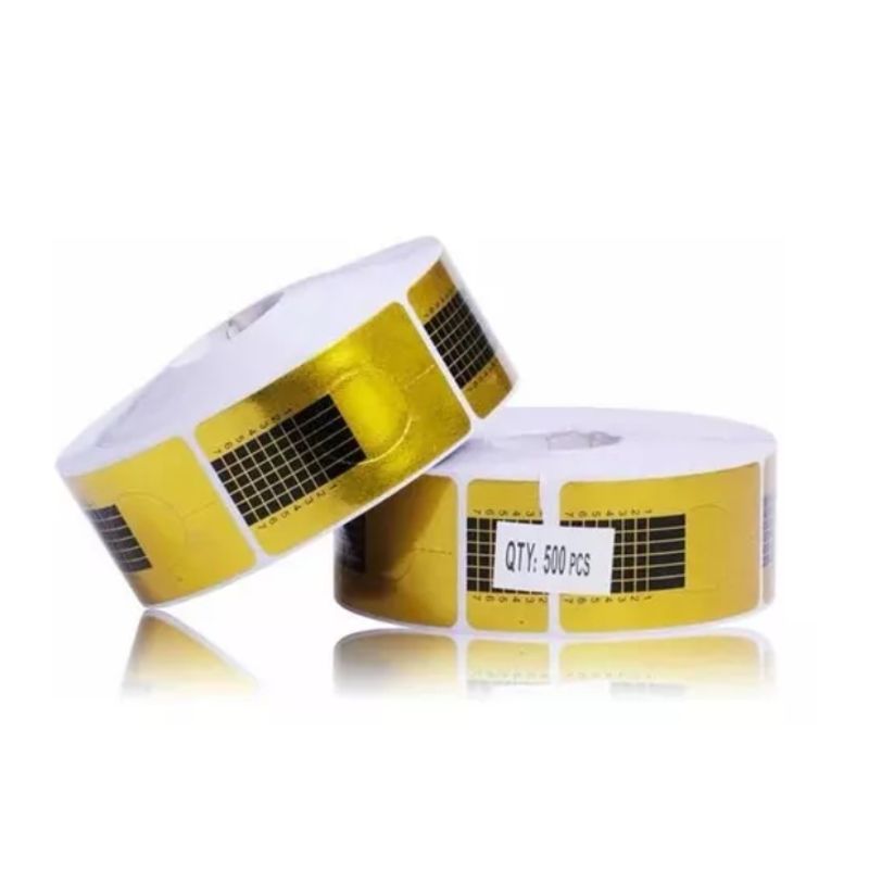 GENERICO - Moldes Para Realizar Uñas Acrilicas Y Gel 500 Unidades.