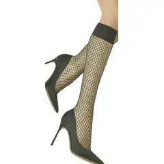 VICALLY FASHION - Lenceria Sexy Media Pantys Rejilla Hasta La Rodilla