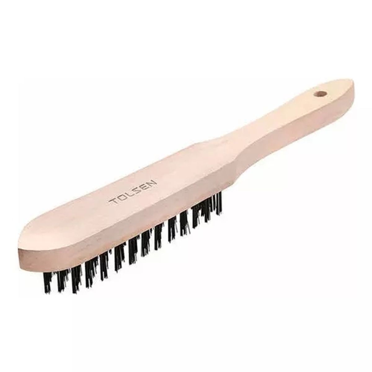 TOLSEN - ESCOBILLA DE ACERO CON MANGO 5 LÍNEAS TOLSEN 32063