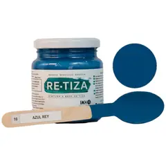 RETIZA - Pintura Tizada/Vintage AZUL REY/ELÉCTRICO 250 grs base agua mate