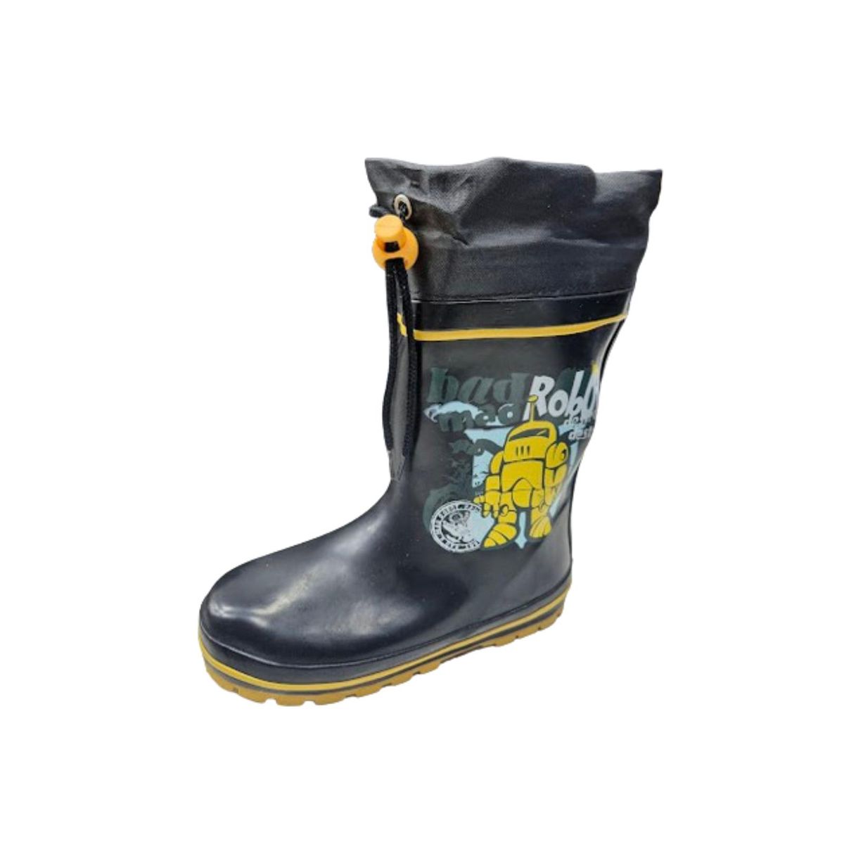 VINNYS OUTLET - Bota de Agua Lluvia Niño Negro