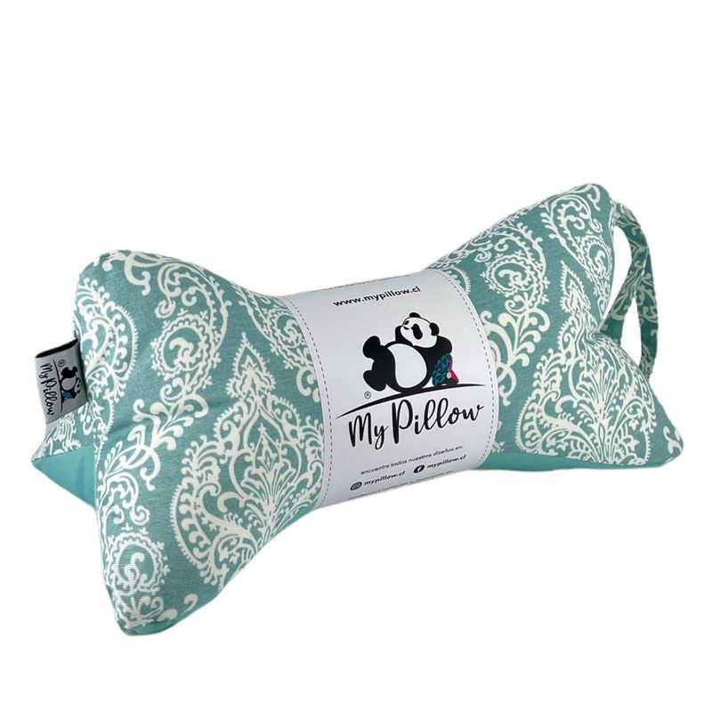 MY PILLOW - Cojin Almohada  My Pillow Barroco Turquesa
