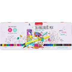 BRUYNZEEL - Marcadores Punta Fina Set 36 Colores