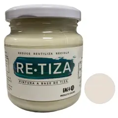 RETIZA - Pintura Tizada/Vintage BLANCO CRUDO/ HUESO 250 grs. al agua