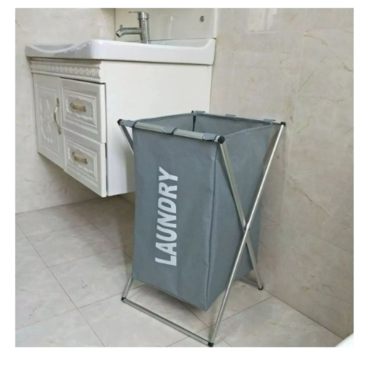 GENERICO - Canasto Ropa Sucia Plegable