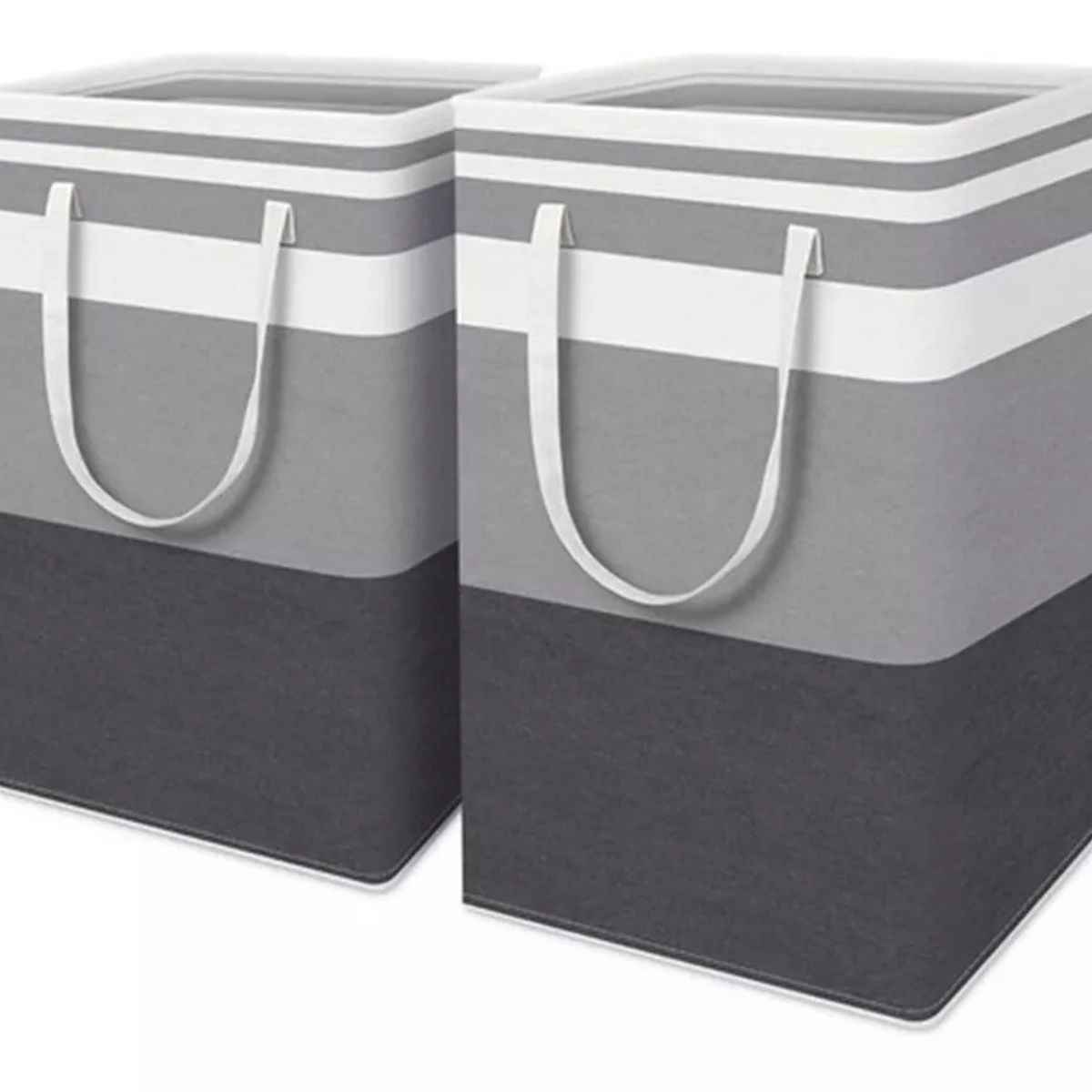 GENERICO - Cesto Grande P/ropa Sucia Y Lavandería Plegable De 75l, 2 Pz