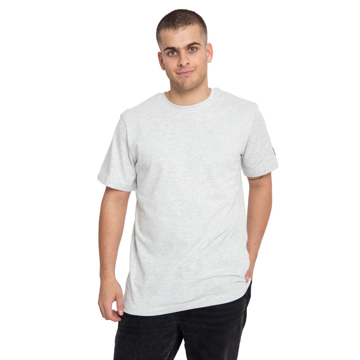 CAT - Polera Manga Corta Hombre Essential Gris CAT