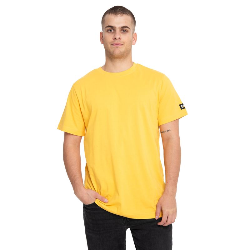 CAT - Polera Manga Corta Hombre Essential Amarillo CAT