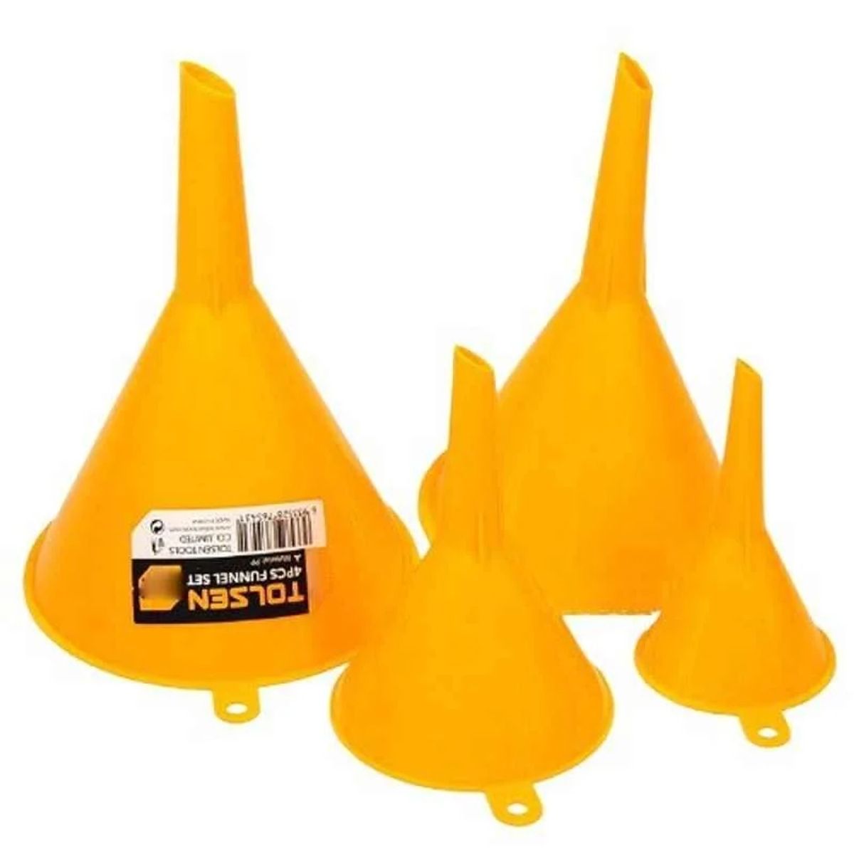 TOLSEN - JUEGO DE EMBUDO DE 4 PIEZAS TOLSEN 65228