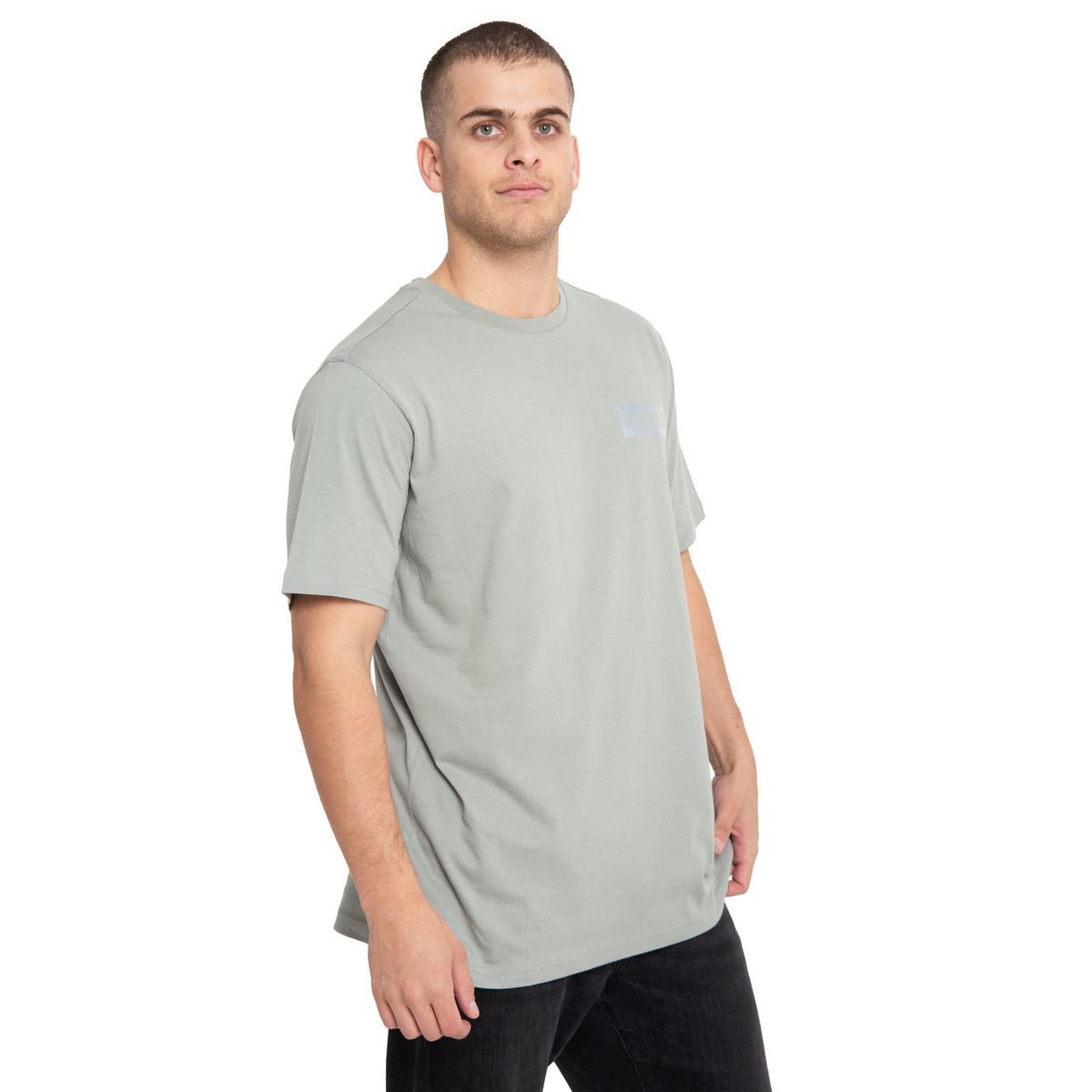 CAT - Polera Manga Corta Hombre Reflective Logo Gris CAT