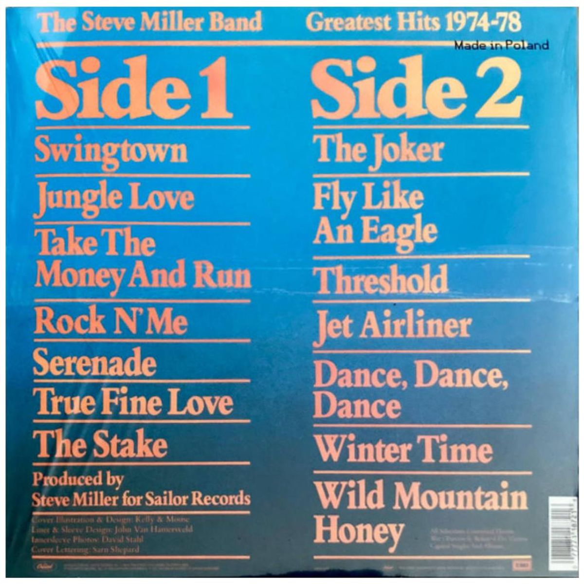 HITWAY MUSIC - STEVE MILLER BAND - GREATEST HITS - VINILO HITWAY MUSIC