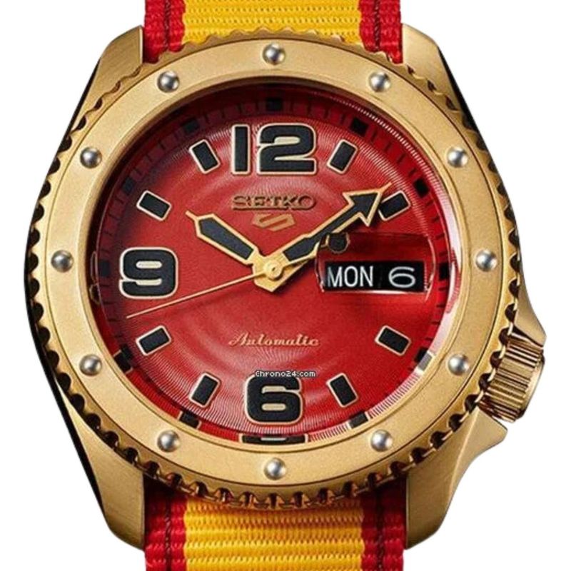 SEIKO - Reloj Seiko 5 Sport Street Fighter Zangief Automatico Boleta