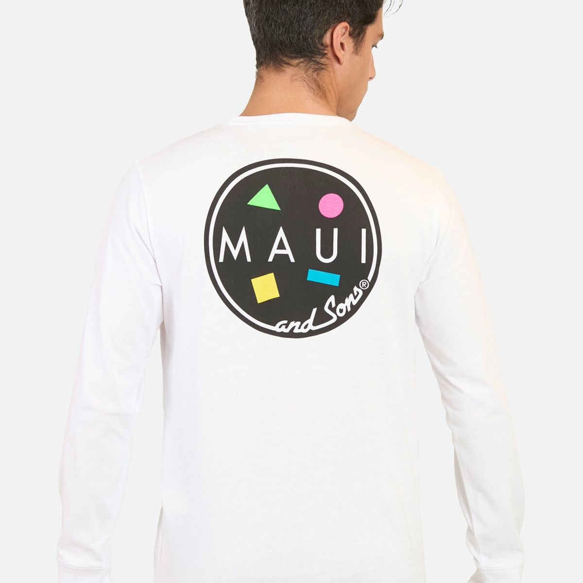 MAUI AND SONS - Polera Rictraty Blanco Hombre Maui And Sons