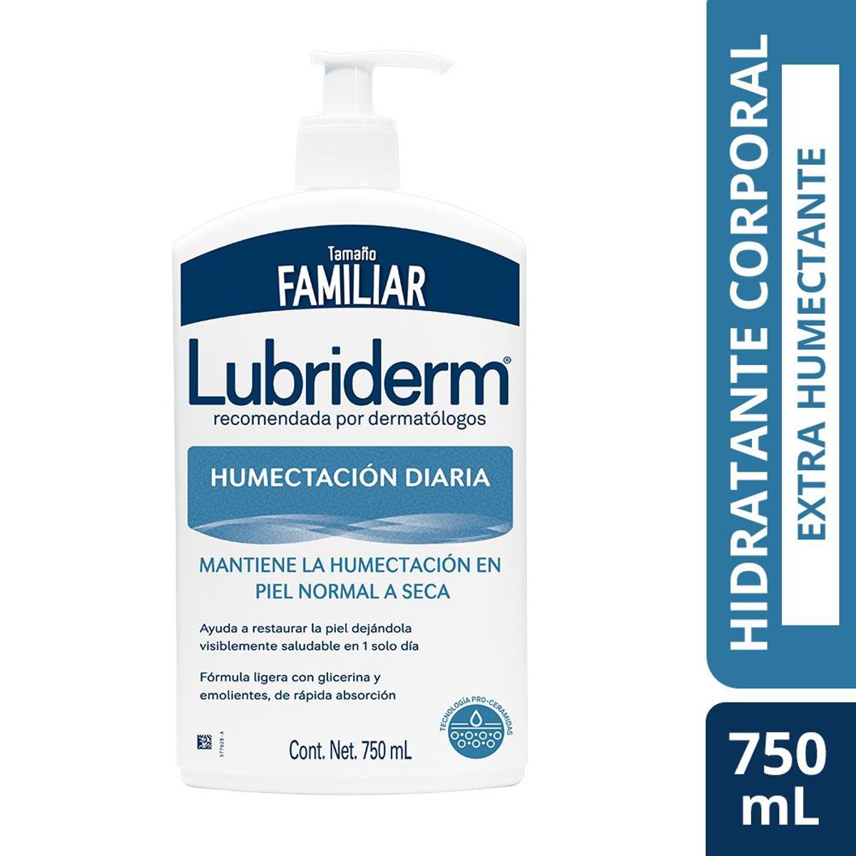 LUBRIDERM - Crema Corporal LUBRIDERM Humectación Diaria 750ml