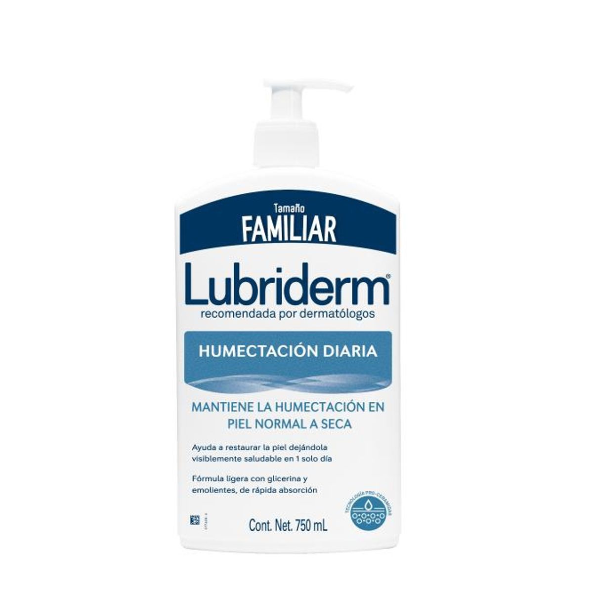 LUBRIDERM - Crema Corporal LUBRIDERM Humectación Diaria 750ml