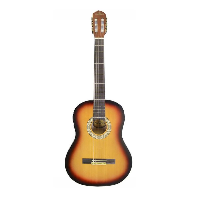 ZARAGOZA - Guitarra Zaragoza clásica 40 pulg café con negro PA-G2-E1