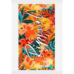 RIP CURL - Toalla Tropical Flower Full Print Multicolor