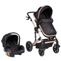 BBQOOL - Coche Travel System Everest Black