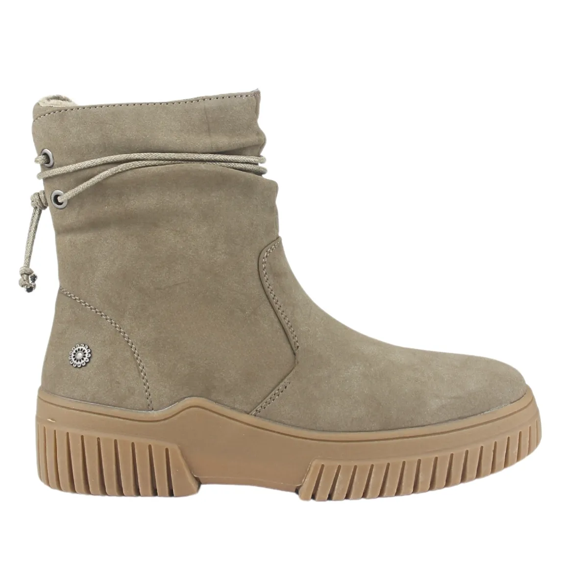 CHALADA - Botin Mujer Oliva Casual Chalada Corso-2