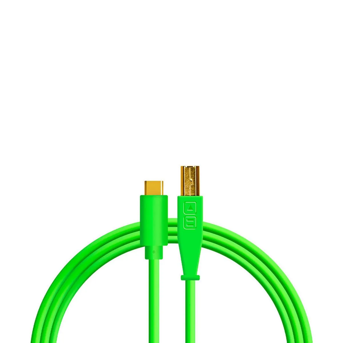 GENERICO - Cable USB B a USB C de 1.5 Metros Verde Chroma DJ Techtools