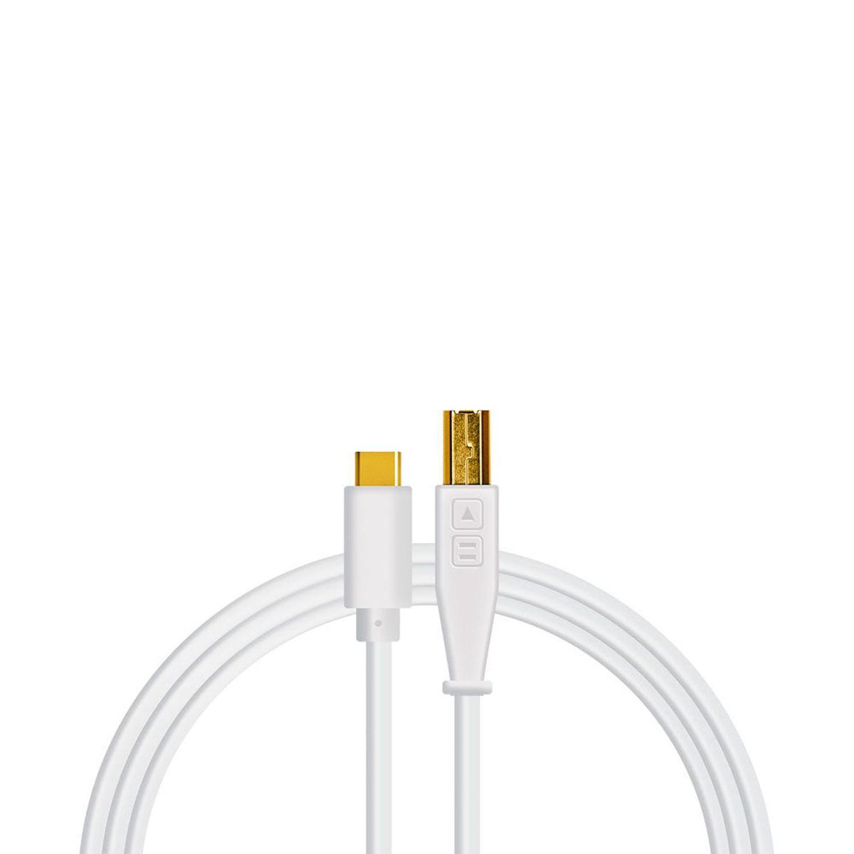 GENERICO - Cable USB B a USB C de 1.5 Metros Blanco Chroma DJ Techtools