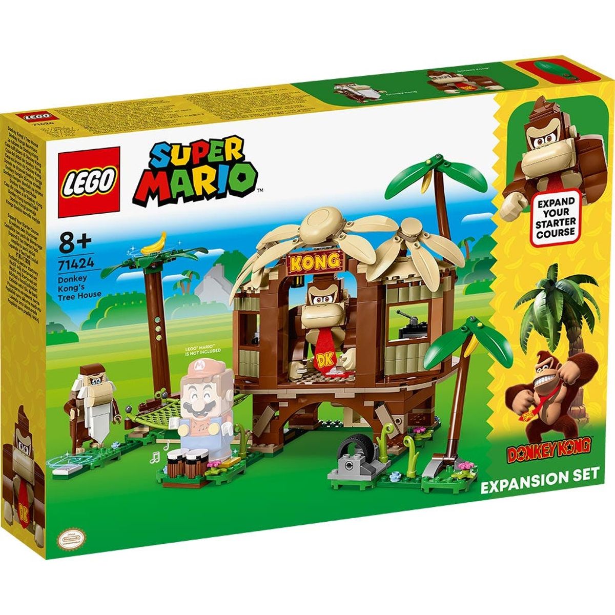 LEGO - Lego (71424) Set De Expansión: Casa Del Árbol De Donkey Kong