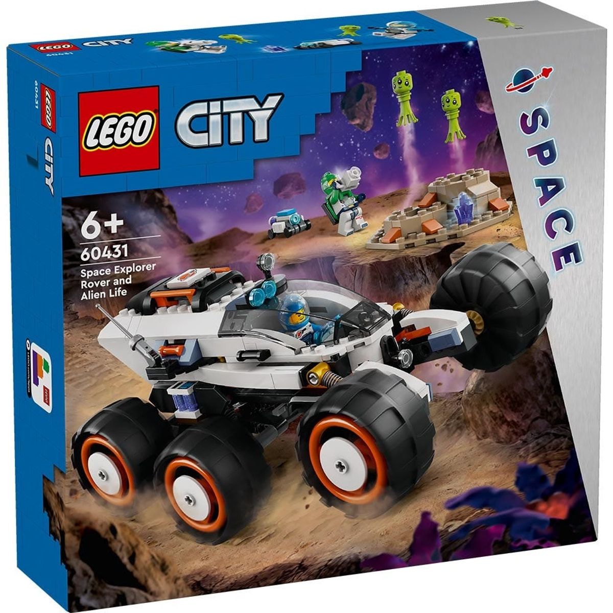 LEGO - Lego City Róver Explorador Espacial Y Vida Extraterrestre