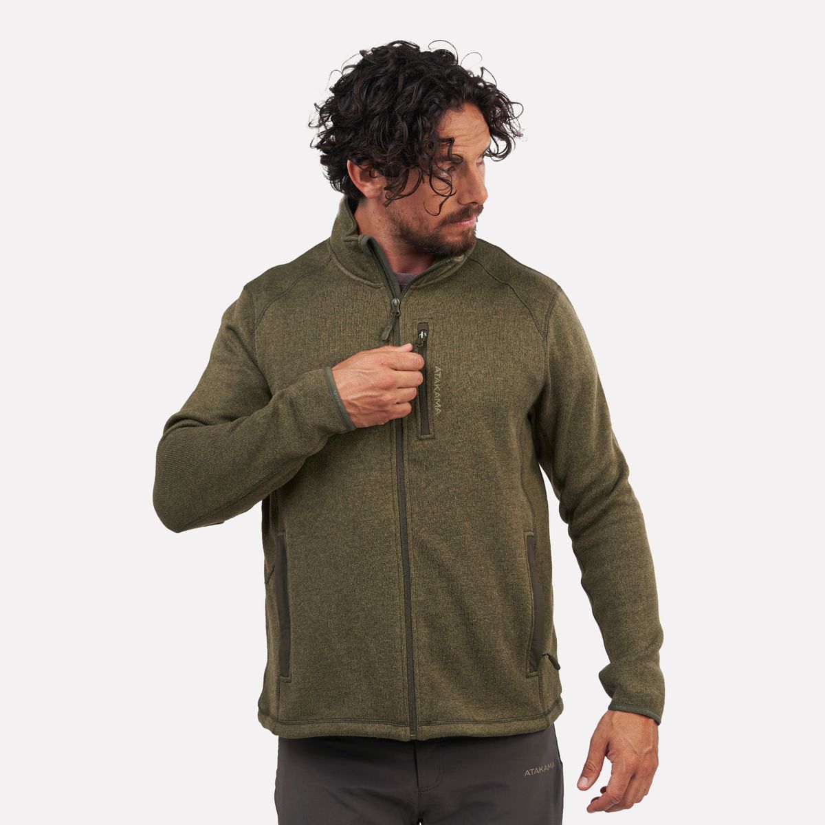 ATAKAMA OUTDOOR - Polar Tejido Hombre Full-Zip Tundra Atakama Outdoor