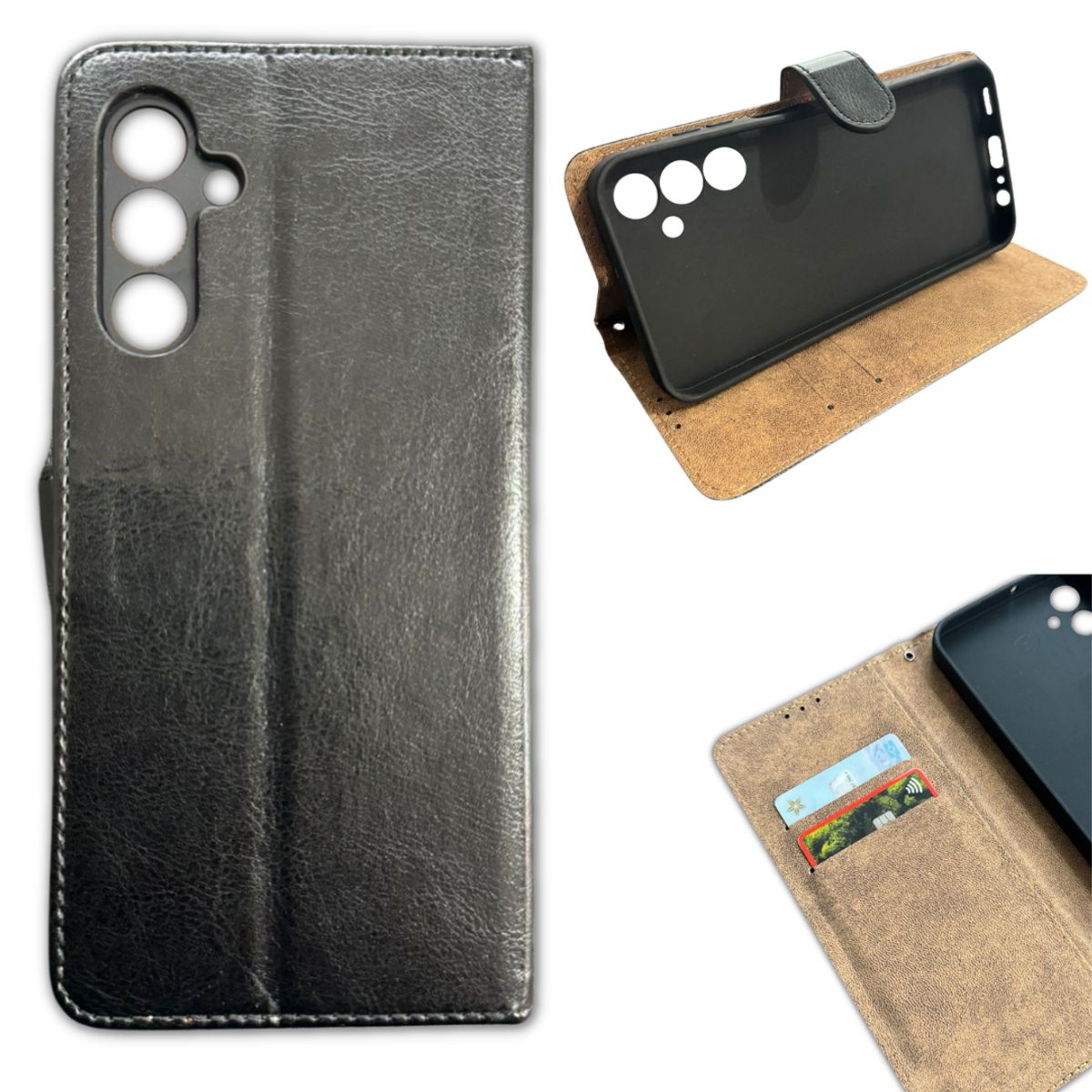 GENERICO - Carcasa Funda Flip Cover Agenda Para Samsung Galaxy A15