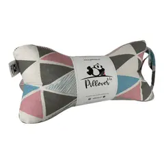 MY PILLOW - Cojín Almohada Triángulos Rosado