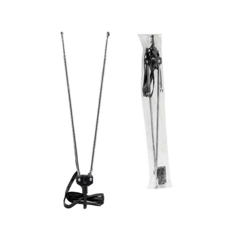 LBN - SET X 4 ANTENA CON VARILLA Y BASE PARA TV