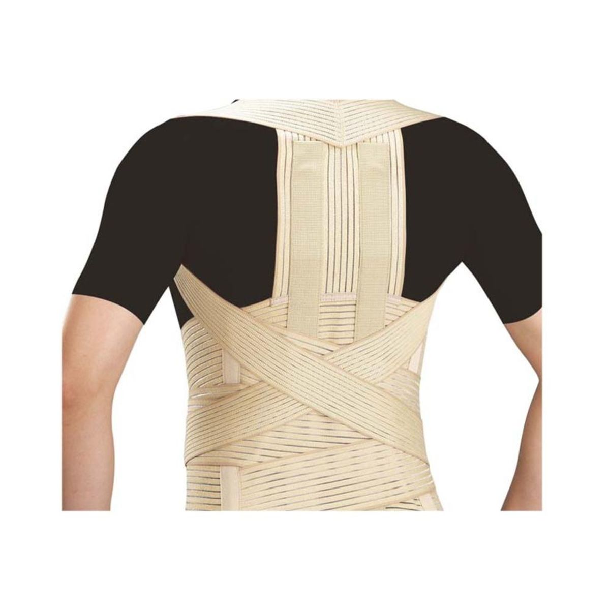 SUPER ORTHO - Corrector Postural con Ferulas Talla XXL SUPER ORTHO