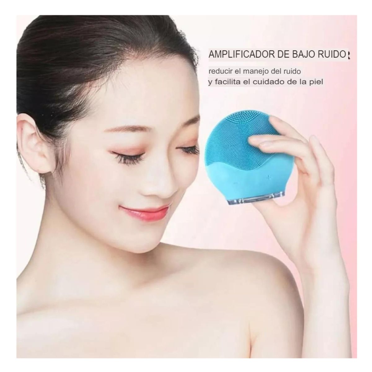 GENERICO - Esponja Limpiadora Facial Eléctrica