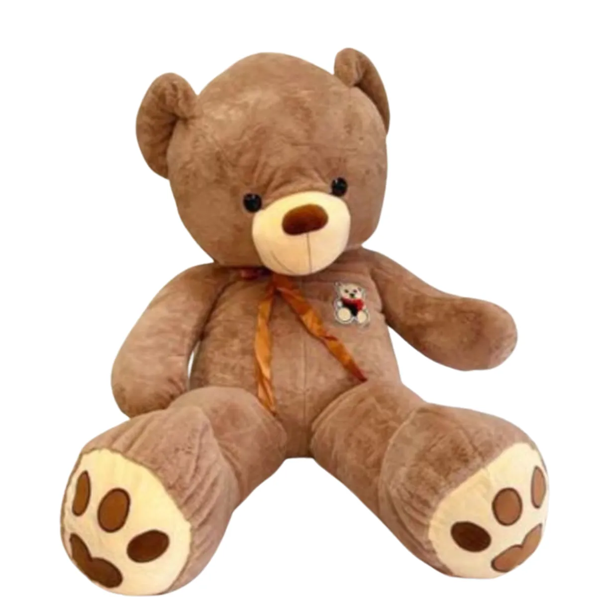 GENERICO - Oso de Peluche Gigante Cafe 160 Cm Gigante