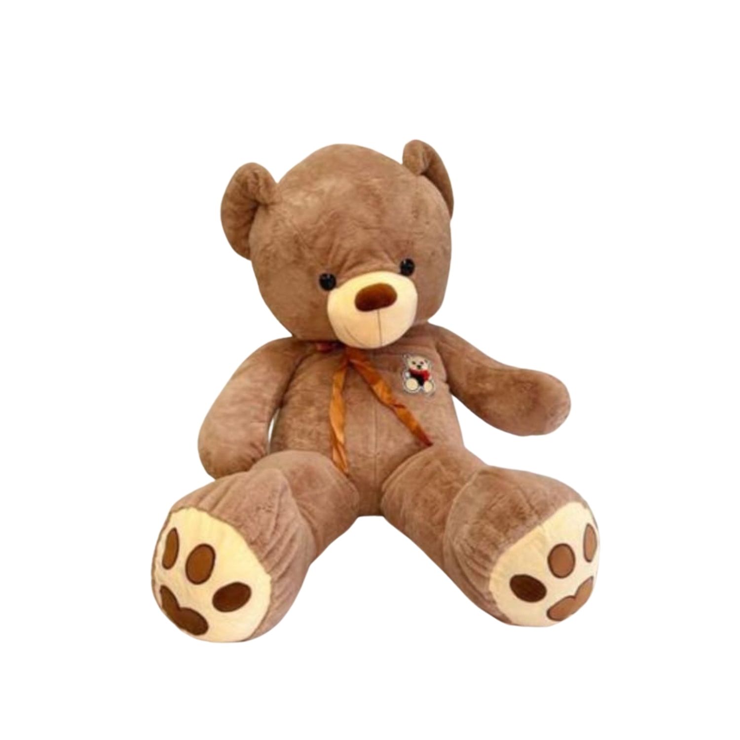 GENERICO Oso de Peluche Gigante Cafe 160 Cm Gigante