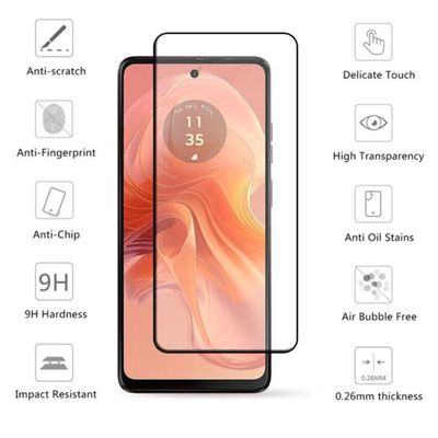 Imagen 2 del producto Lamina Mica Vidrio Templado Completa Para Motorola G04