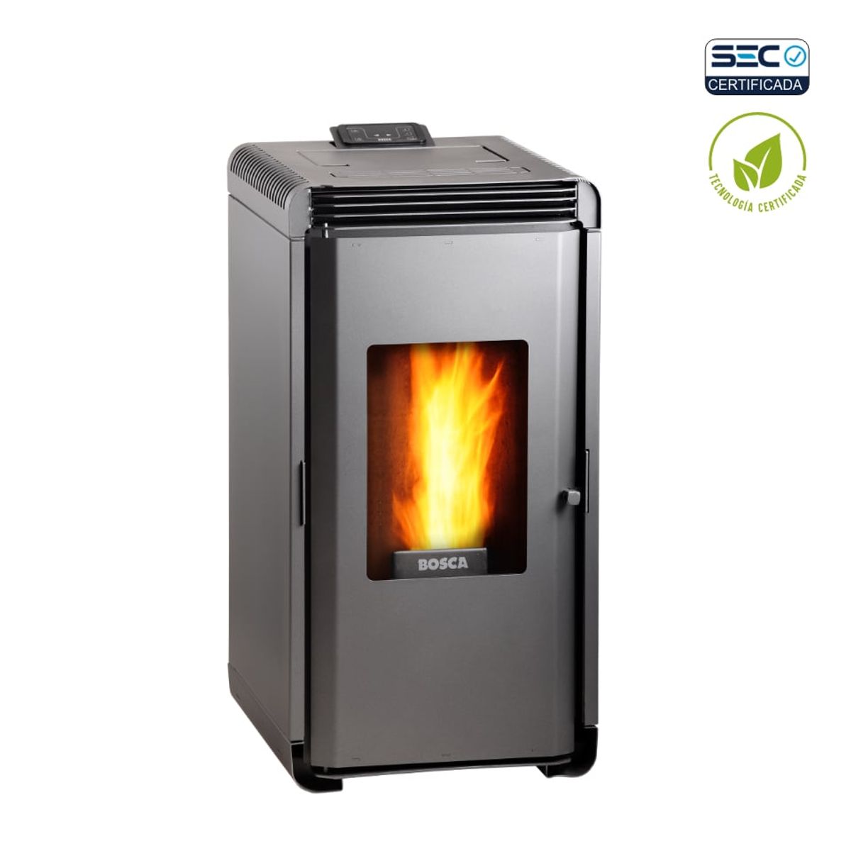 BOSCA - Estufa a pellet Hera + Charcoal + kit de Instalación