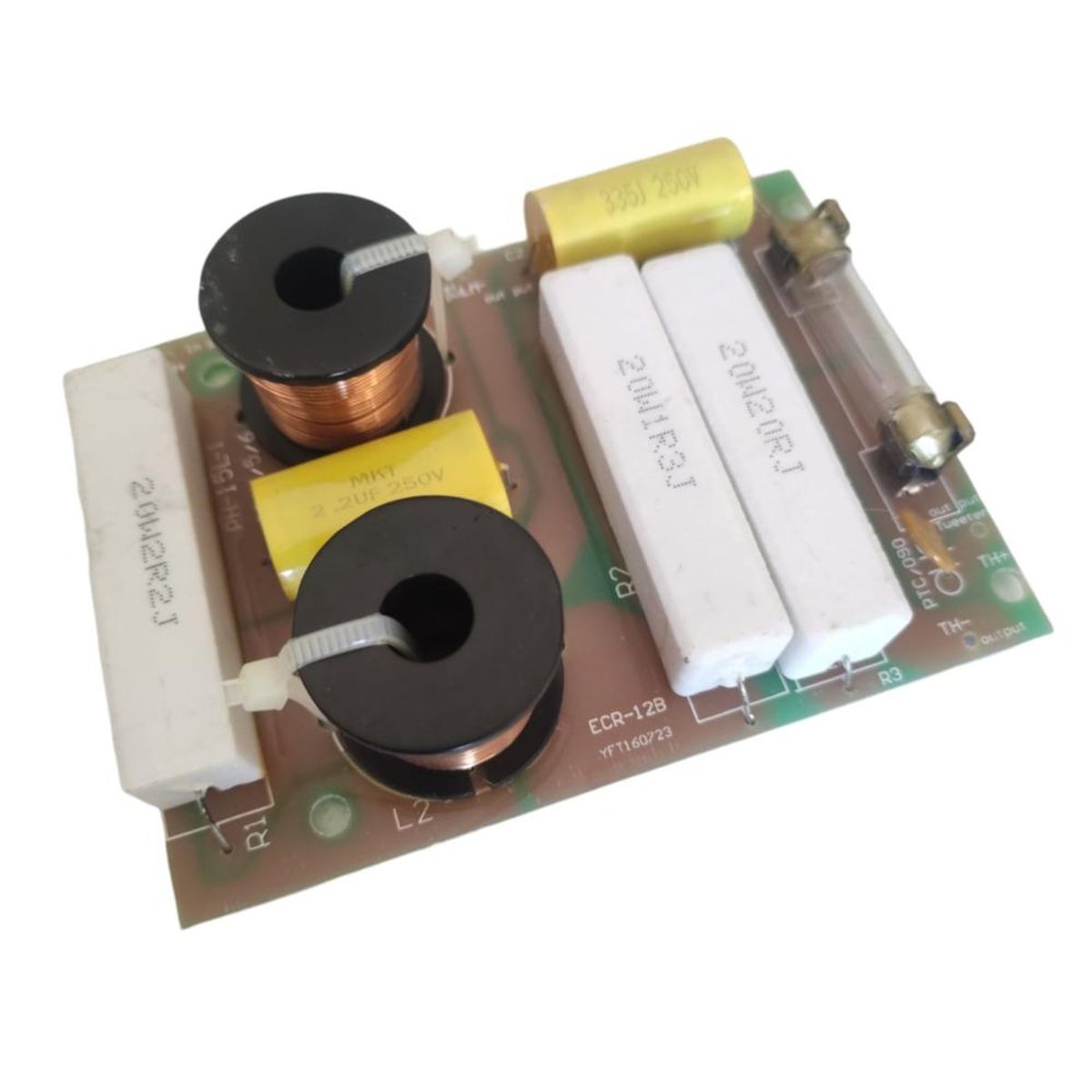 MEKSE - Crossover Pasivo 2 vias 500W Mekse ECR-12B - Café