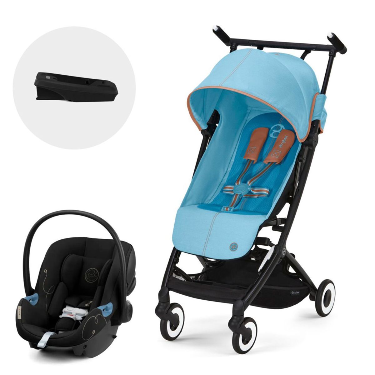 CYBEX - Coche Travel System Libelle BB + Aton G + Base CYBEX