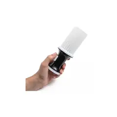 GENERICO - Bota Pelo Con Talquera Para Barbero Color Negro